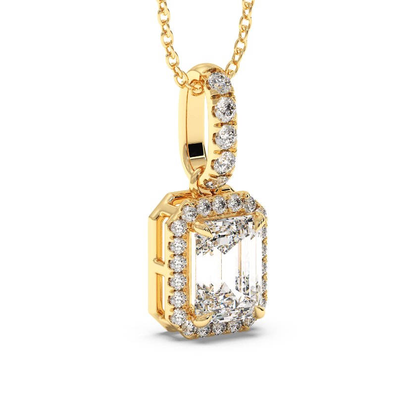 18K Yellow Gold London Pendant