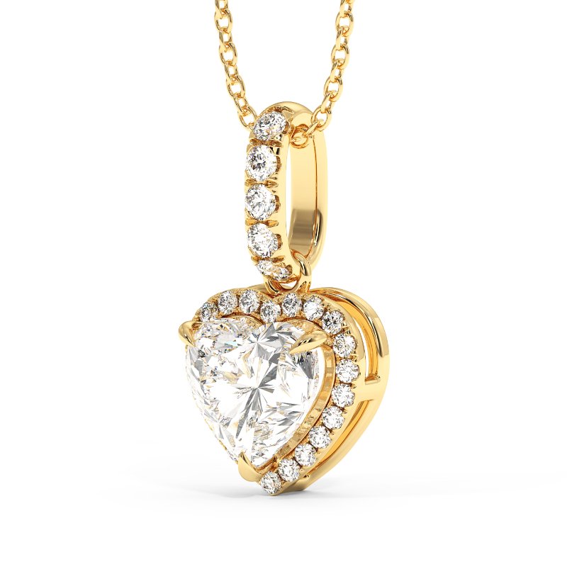 18K Yellow Gold London Pendant