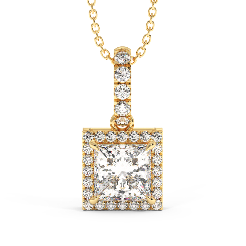 18K Yellow Gold London Pendant