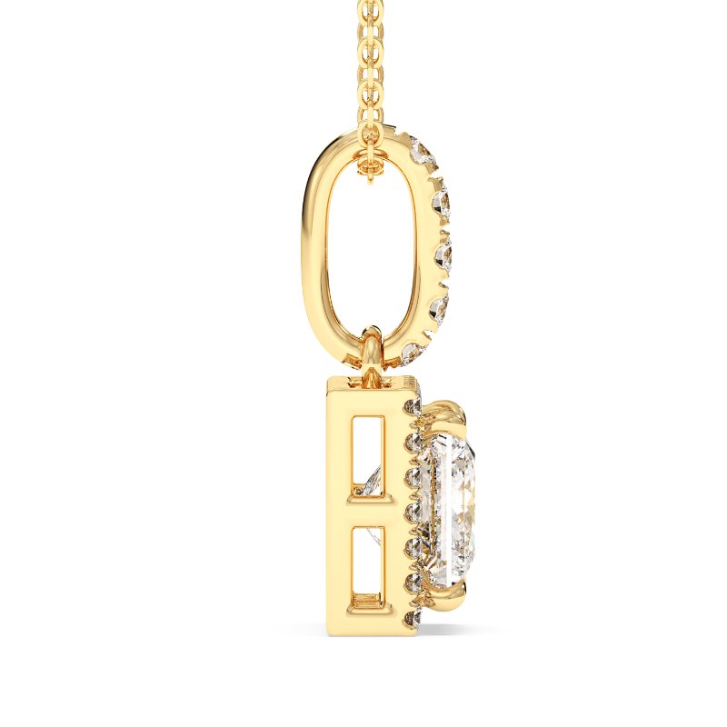 18K Yellow Gold London Pendant