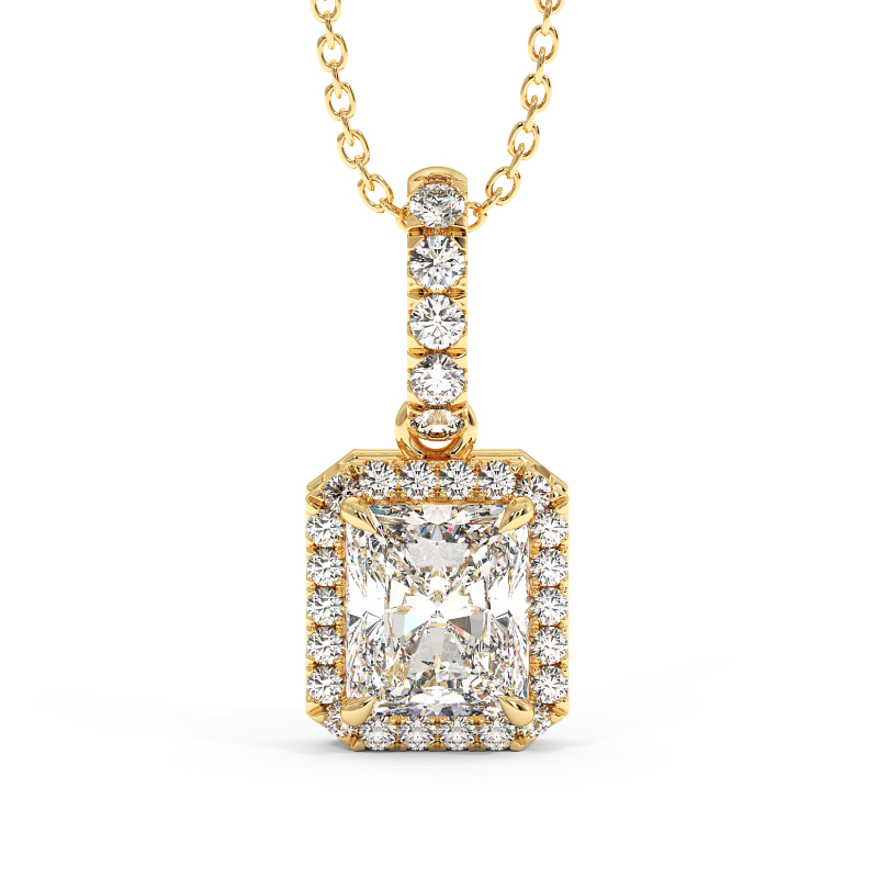 18K Yellow Gold London Pendant