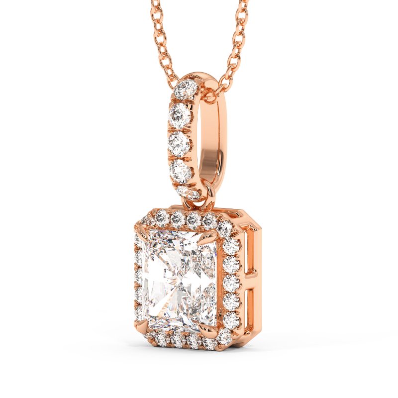 18K Rose Gold London Pendant