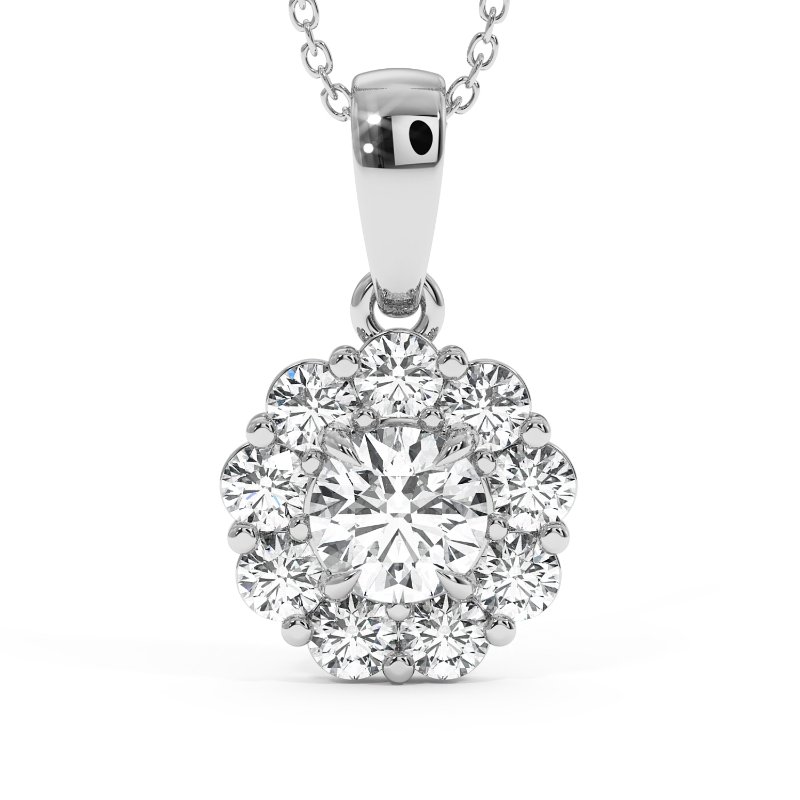 Platinum Kaylah Pendant