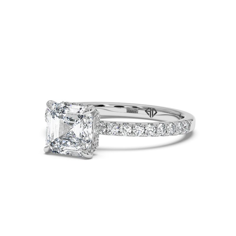 18K White Gold Isadora Engagement Ring