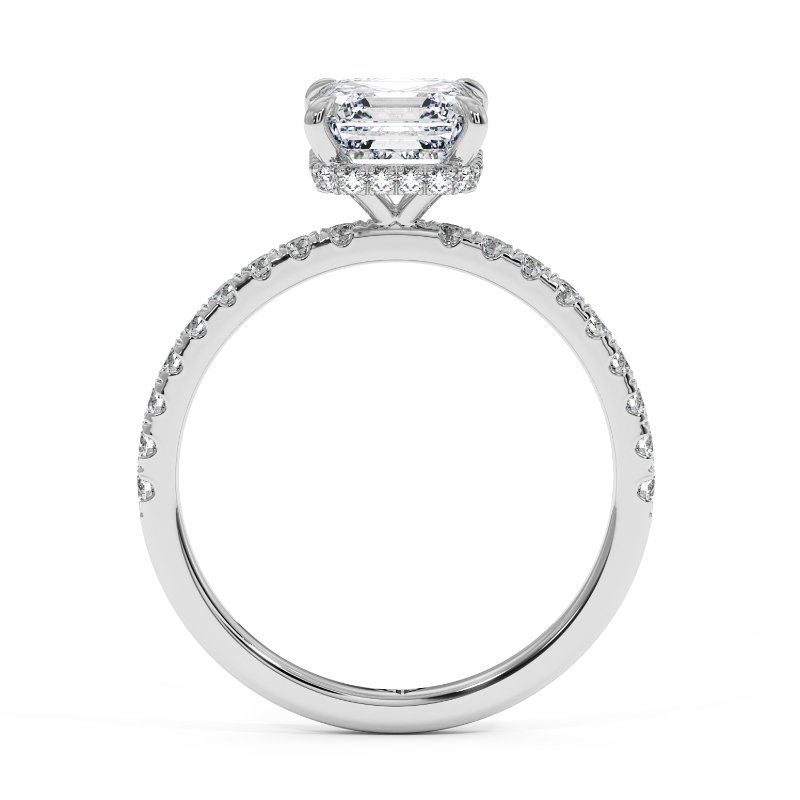 18K White Gold Isadora Engagement Ring