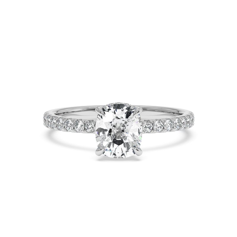 18K White Gold Isadora Engagement Ring