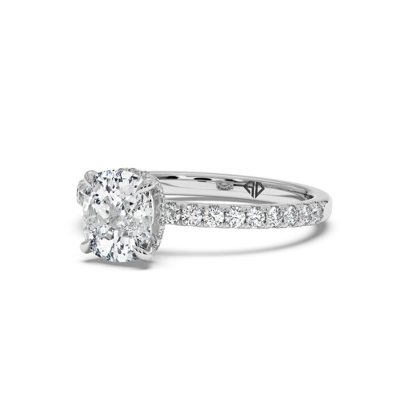 18K White Gold Isadora Engagement Ring