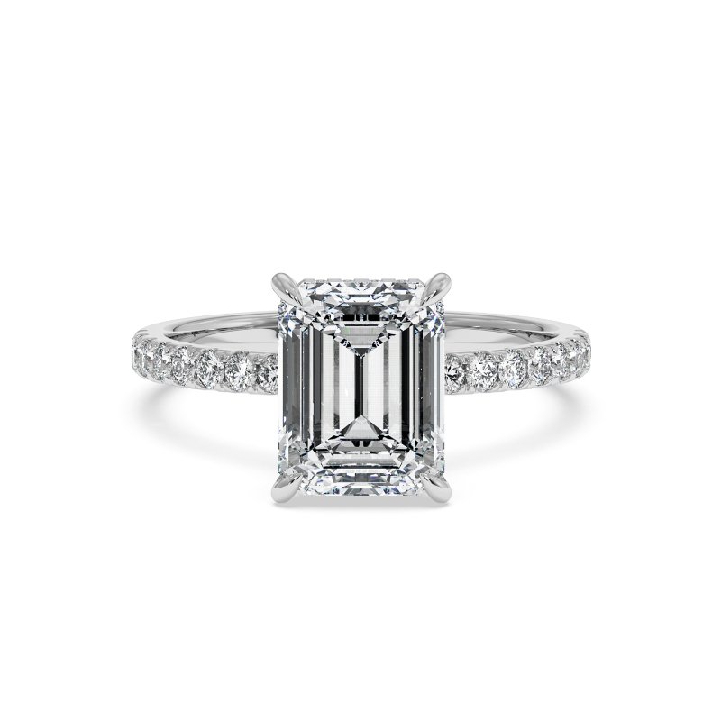 18K White Gold Isadora Engagement Ring