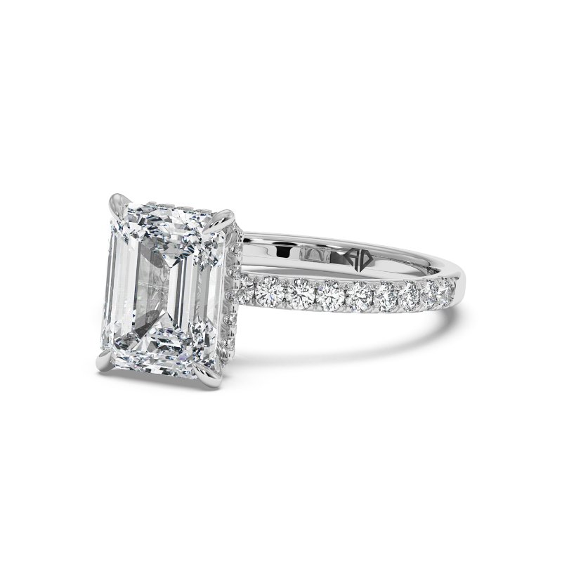 18K White Gold Isadora Engagement Ring