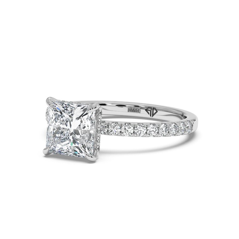 18K White Gold Isadora Engagement Ring