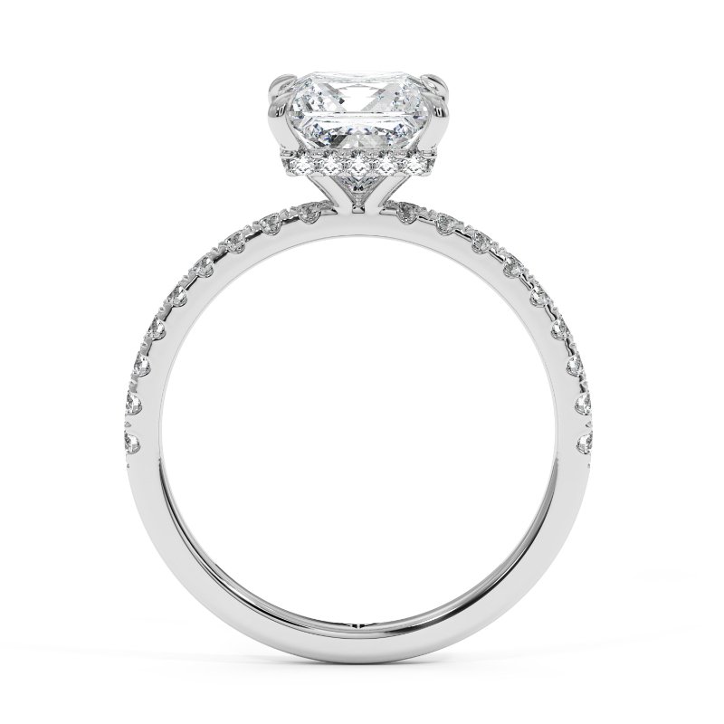 18K White Gold Isadora Engagement Ring