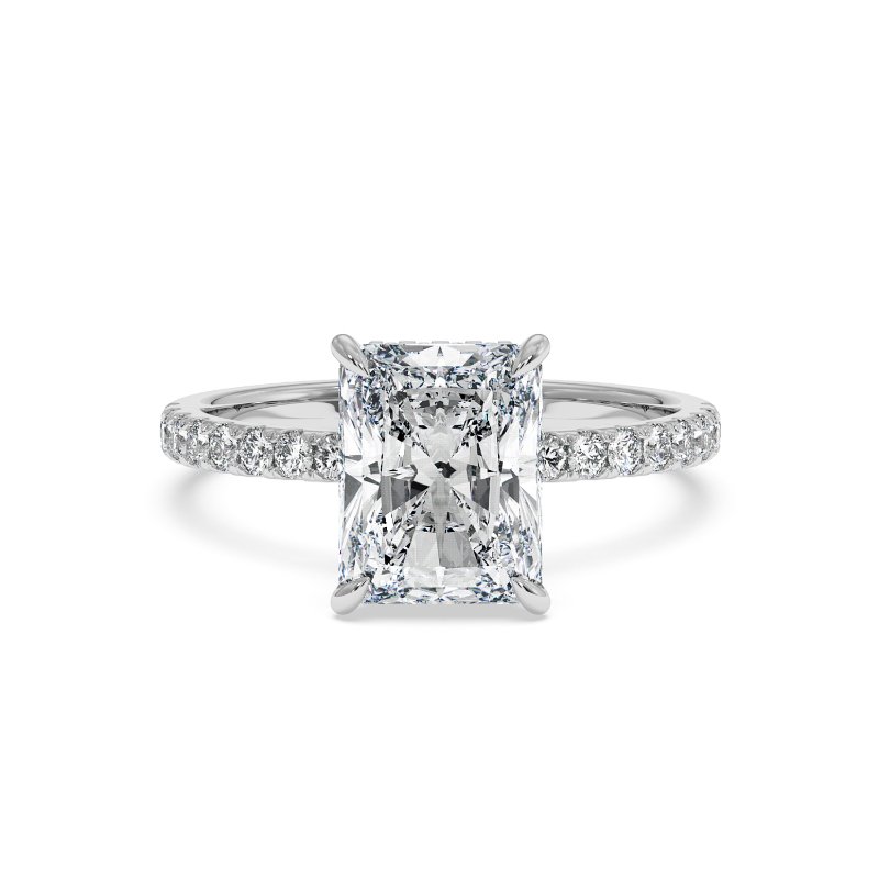 18K White Gold Isadora Engagement Ring