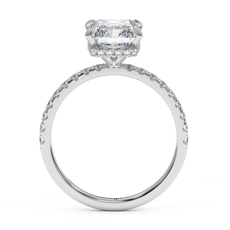 18K White Gold Isadora Engagement Ring