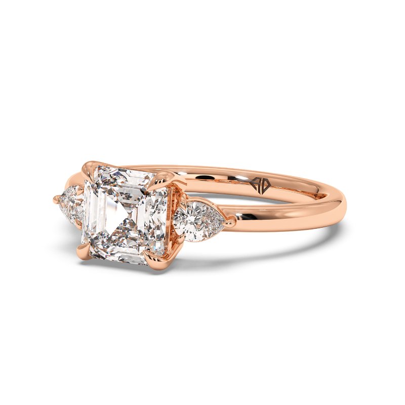 18K Rose Gold Selene Engagement Ring