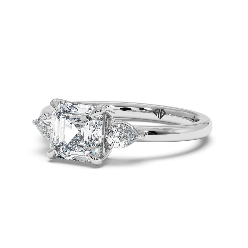 18K White Gold Selene Engagement Ring