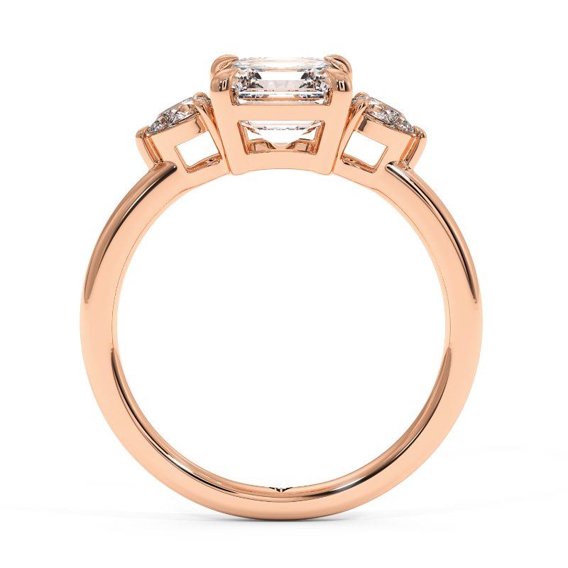 18K Rose Gold Selene Engagement Ring