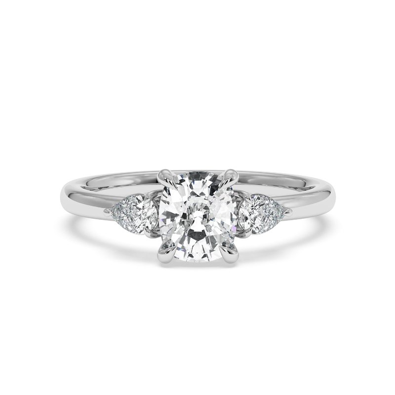 18K White Gold Selene Engagement Ring