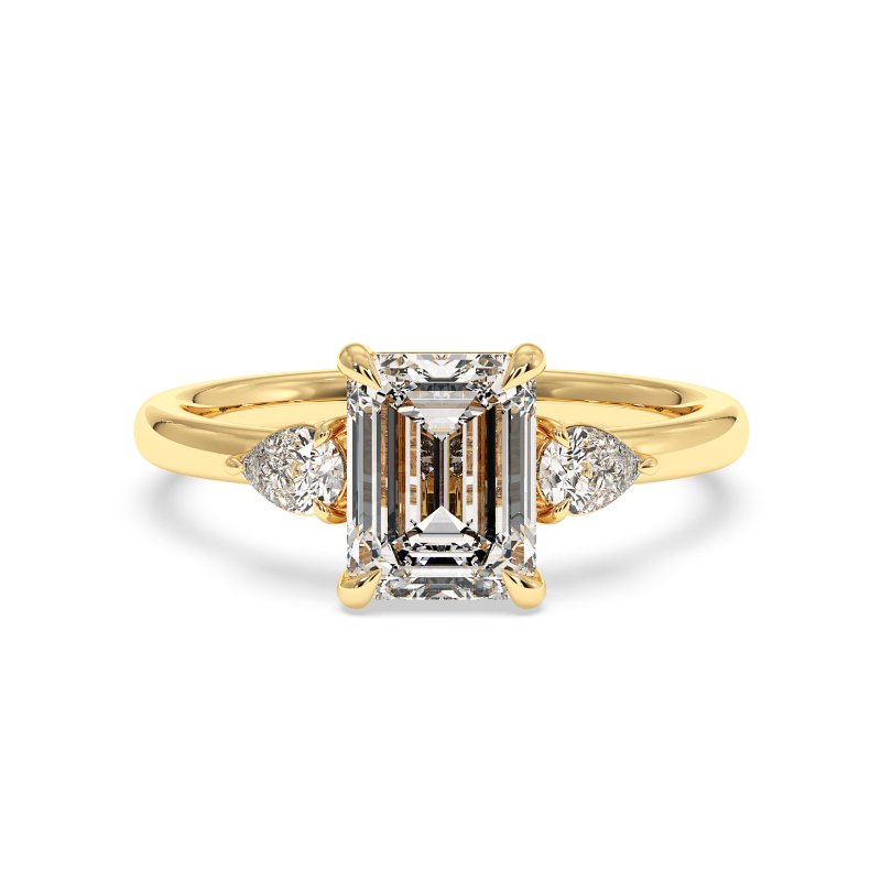 18K Yellow Gold Selene Engagement Ring