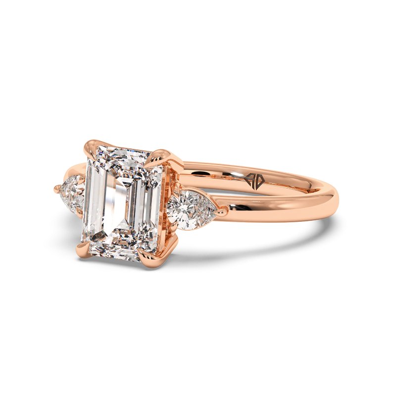 18K Rose Gold Selene Engagement Ring