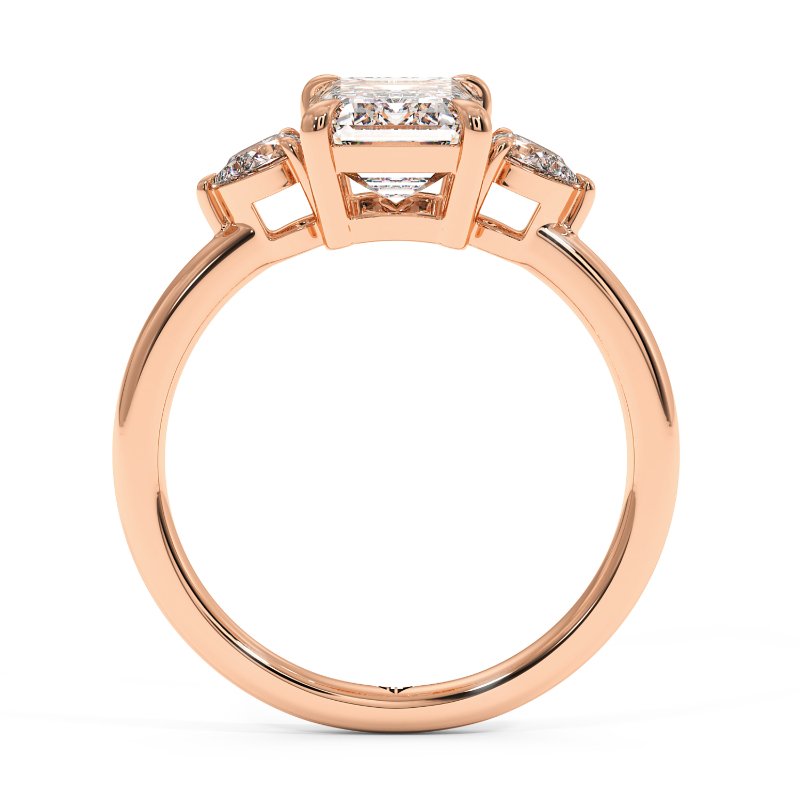 18K Rose Gold Selene Engagement Ring