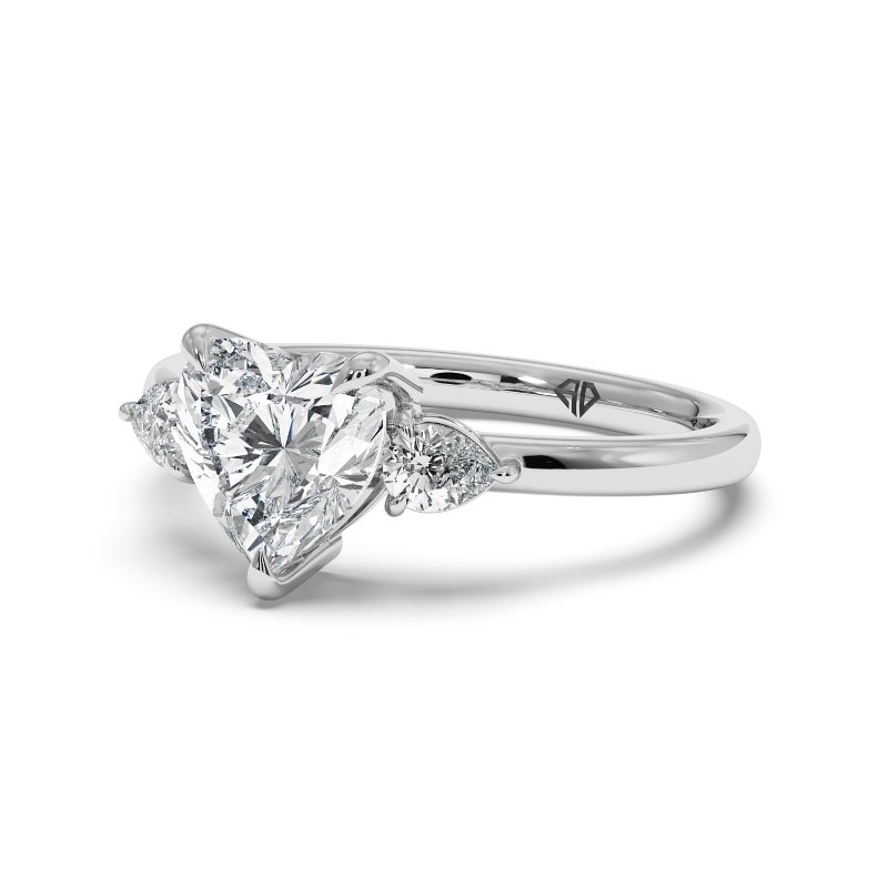 18K White Gold Selene Engagement Ring