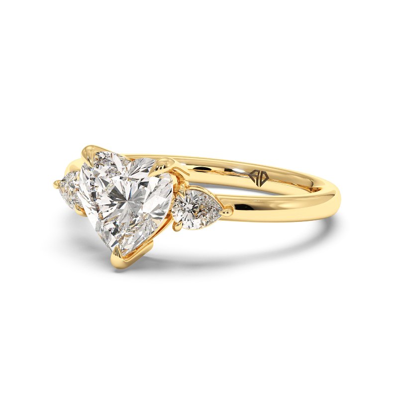 18K Yellow Gold Selene Engagement Ring