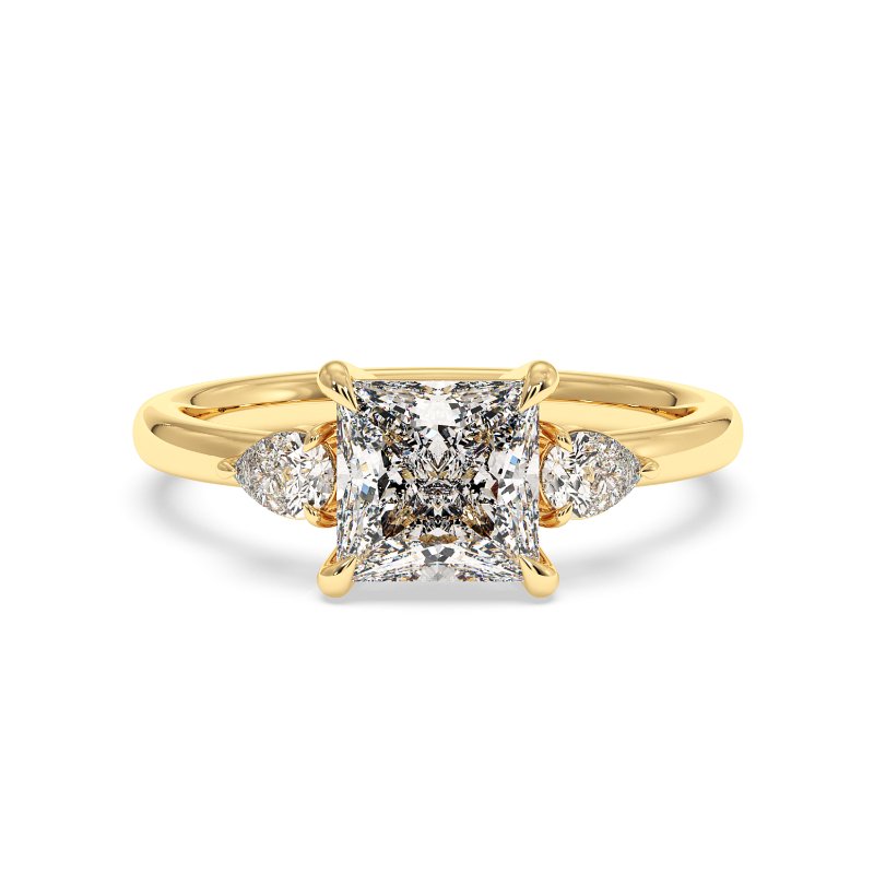 18K Yellow Gold Selene Engagement Ring