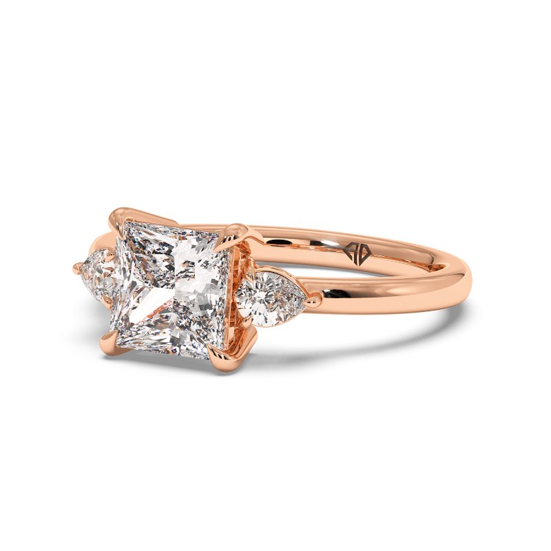 18K Rose Gold Selene Engagement Ring