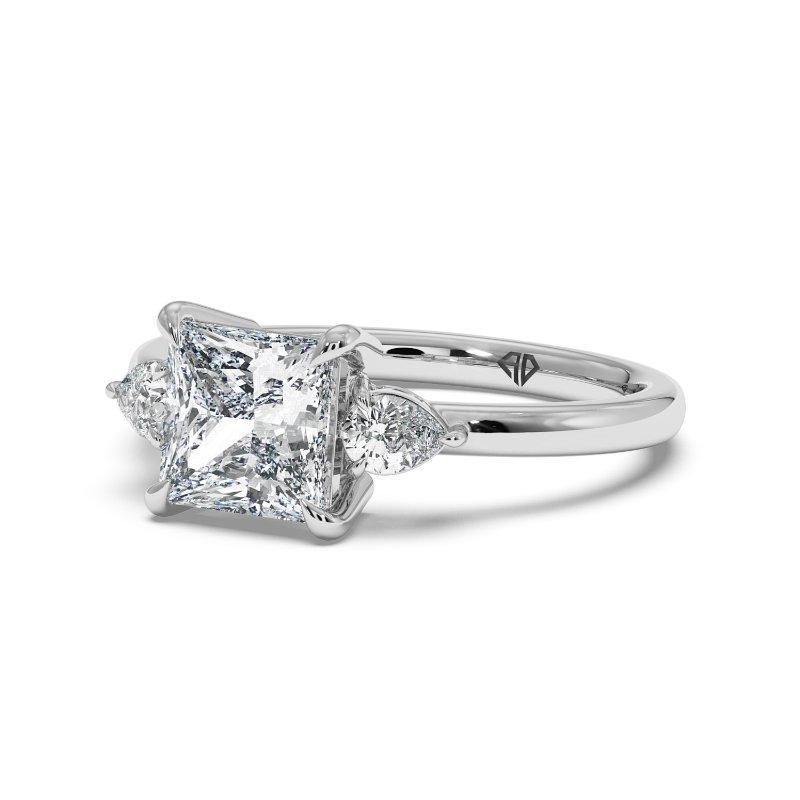 18K White Gold Selene Engagement Ring