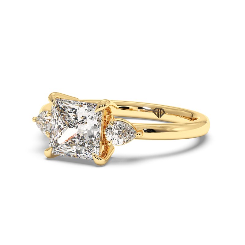 18K Yellow Gold Selene Engagement Ring