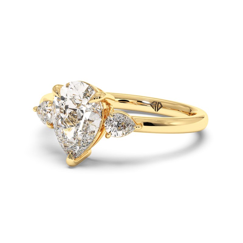 18K Yellow Gold Selene Engagement Ring