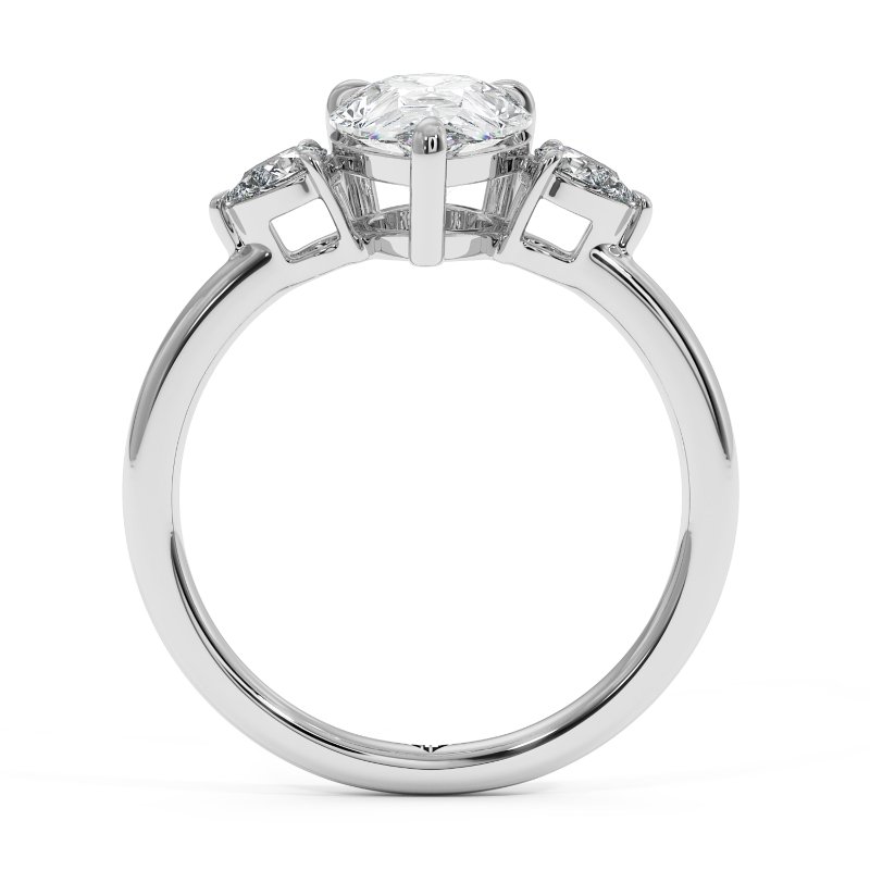 18K White Gold Selene Engagement Ring