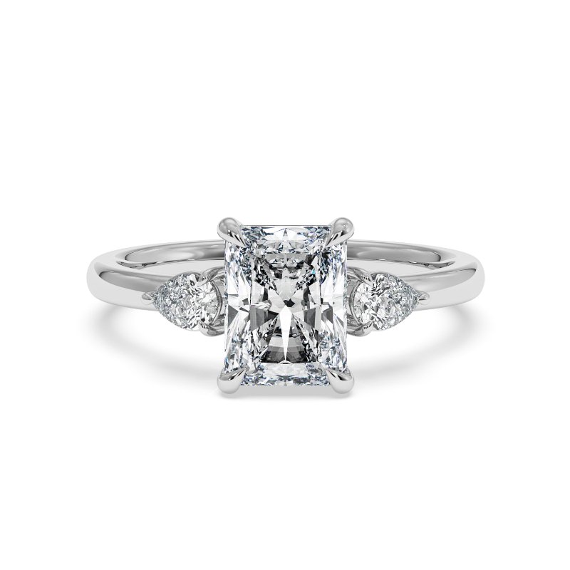 18K White Gold Selene Engagement Ring