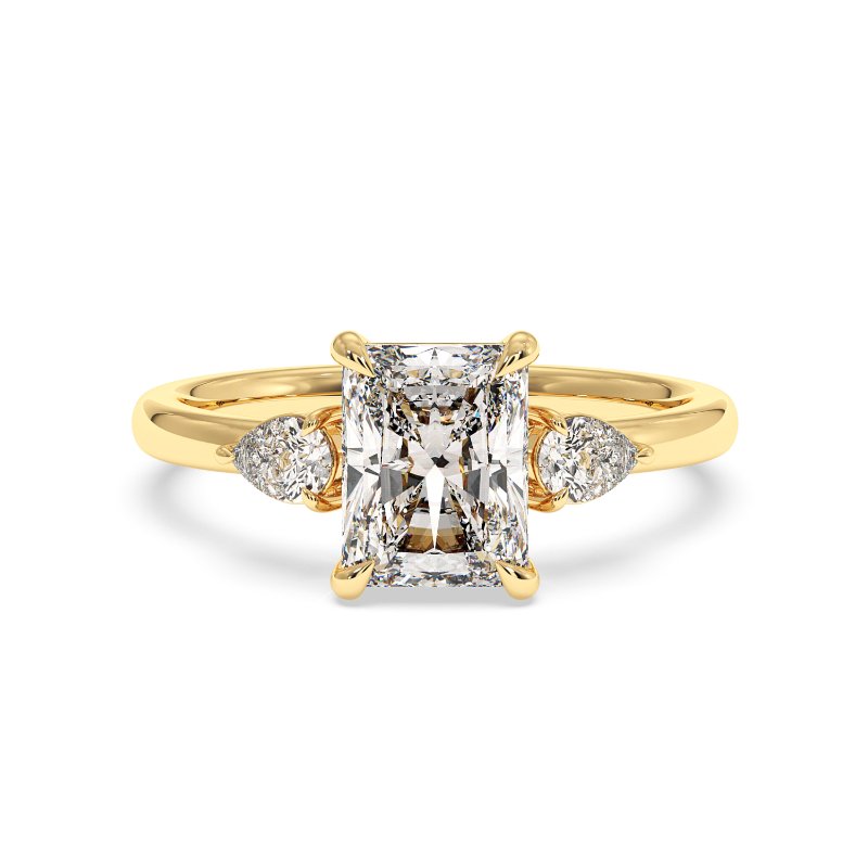 18K Yellow Gold Selene Engagement Ring