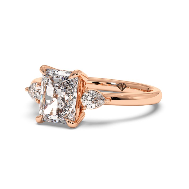 18K Rose Gold Selene Engagement Ring