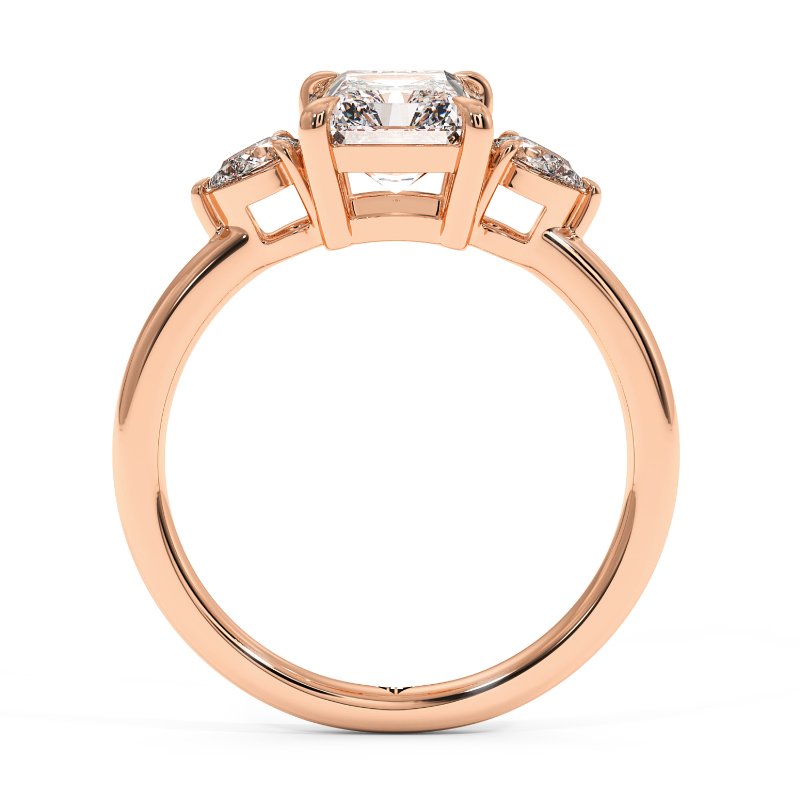 18K Rose Gold Selene Engagement Ring