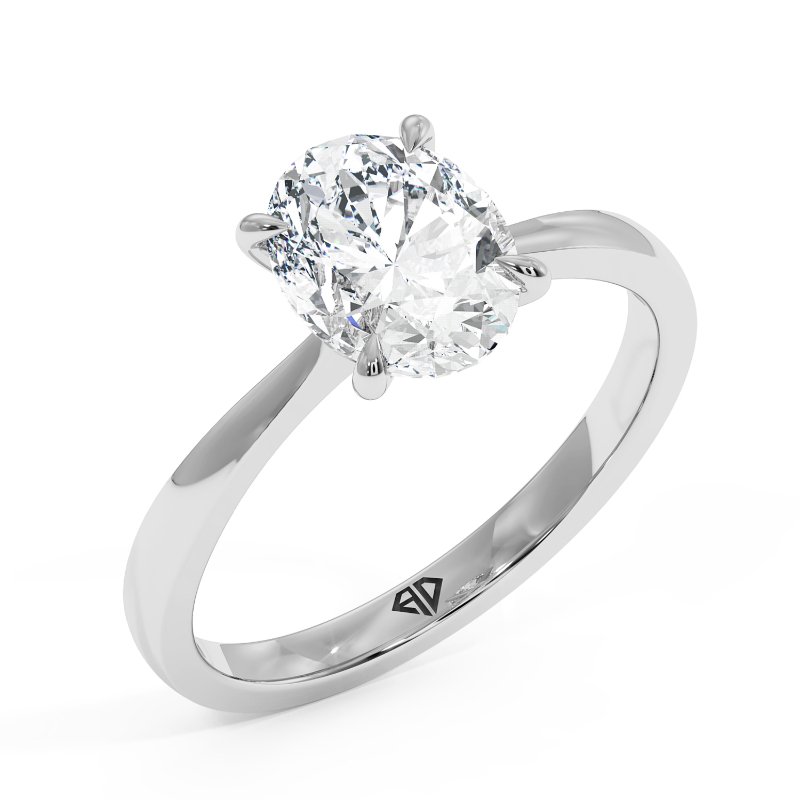 18K White Gold Giselle Engagement Ring