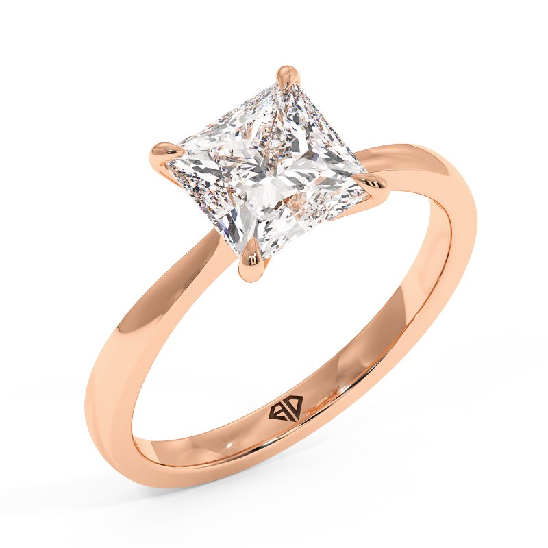 18K Rose Gold Giselle Engagement Ring