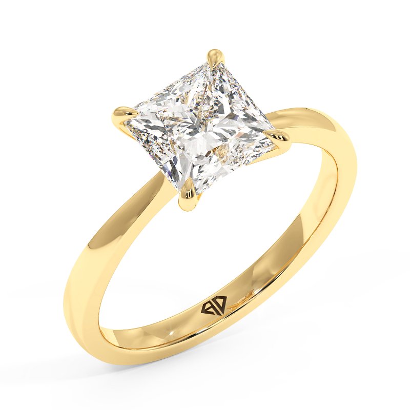 18K Yellow Gold Giselle Engagement Ring