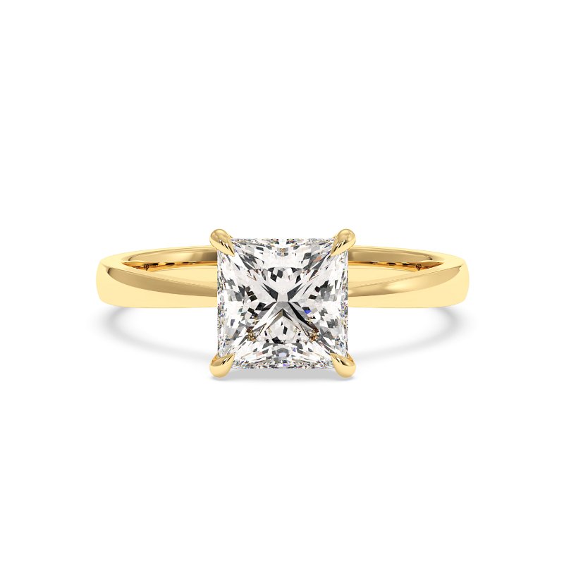 18K Yellow Gold Giselle Engagement Ring