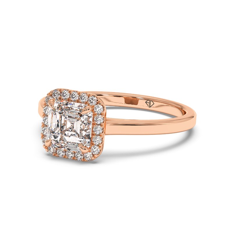 18K Rose Gold Layla Engagement Ring