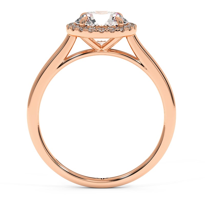 18K Rose Gold Layla Engagement Ring