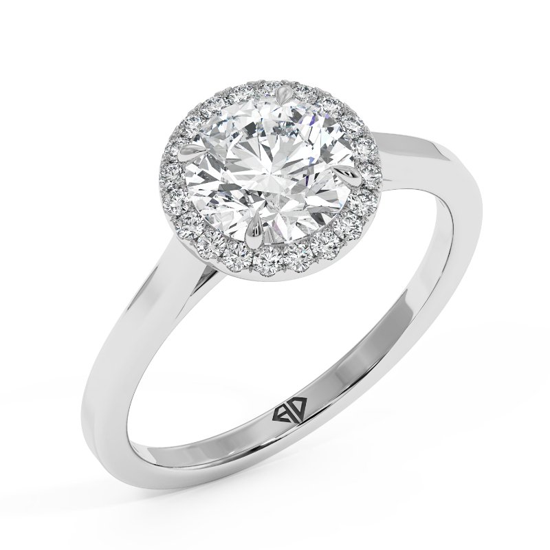 18K White Gold Layla Engagement Ring