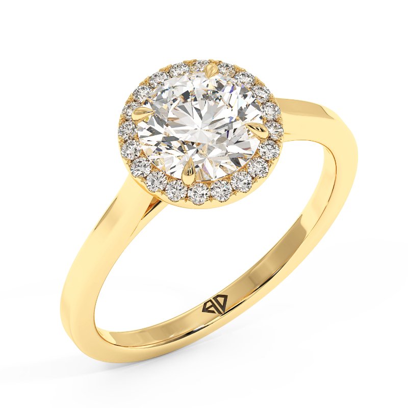 18K Yellow Gold Layla Engagement Ring