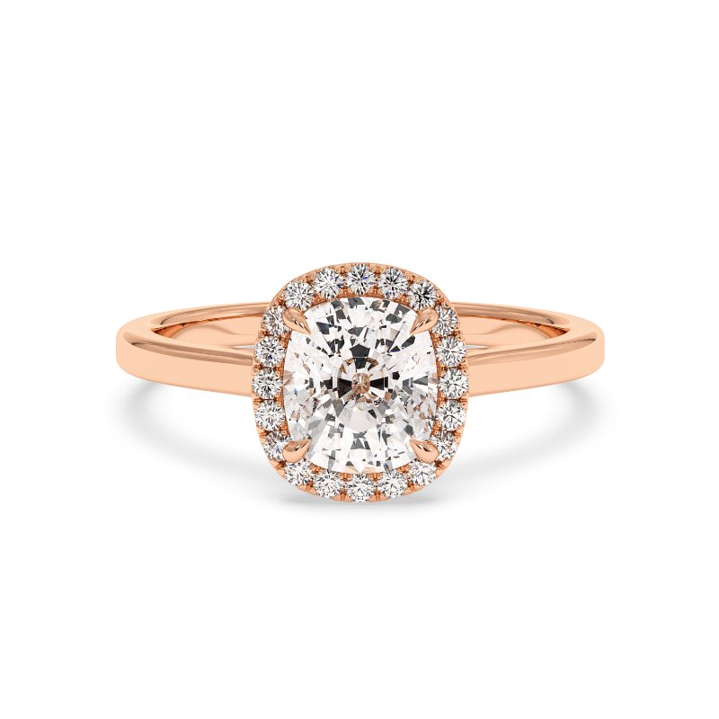 18K Rose Gold Layla Engagement Ring