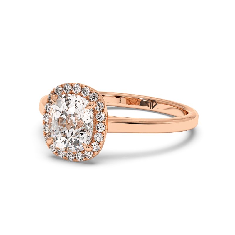 18K Rose Gold Layla Engagement Ring