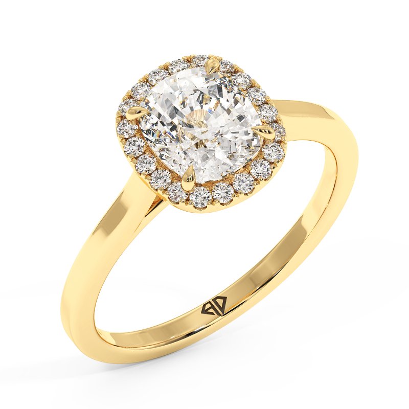 18K Yellow Gold Layla Engagement Ring