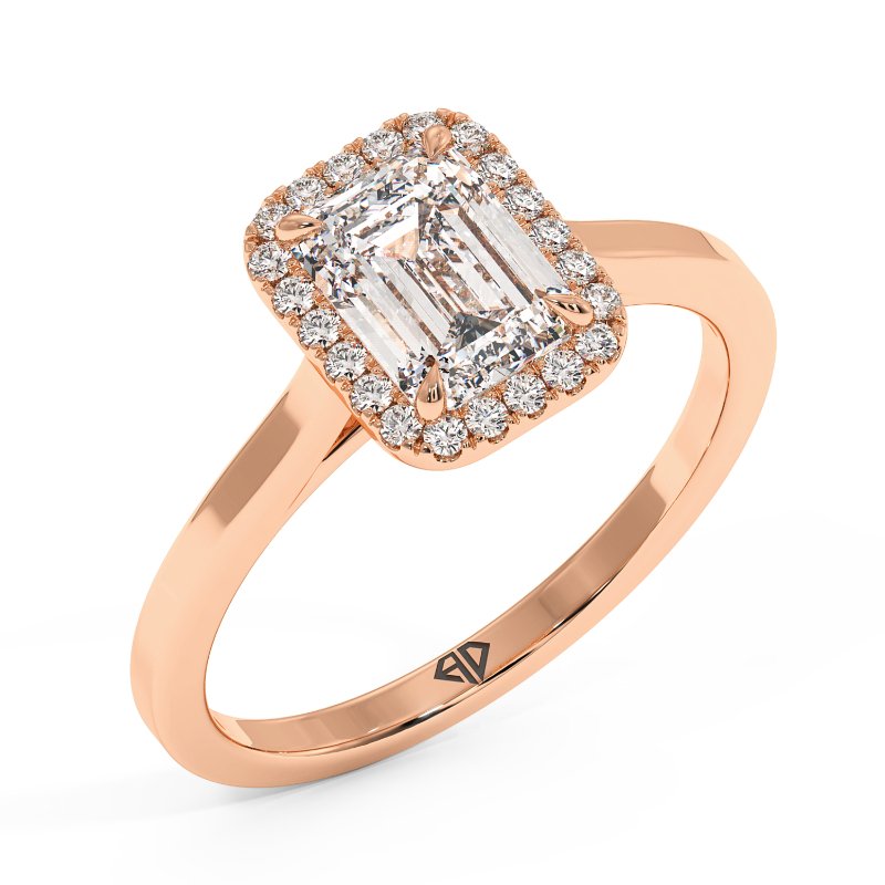 18K Rose Gold Layla Engagement Ring