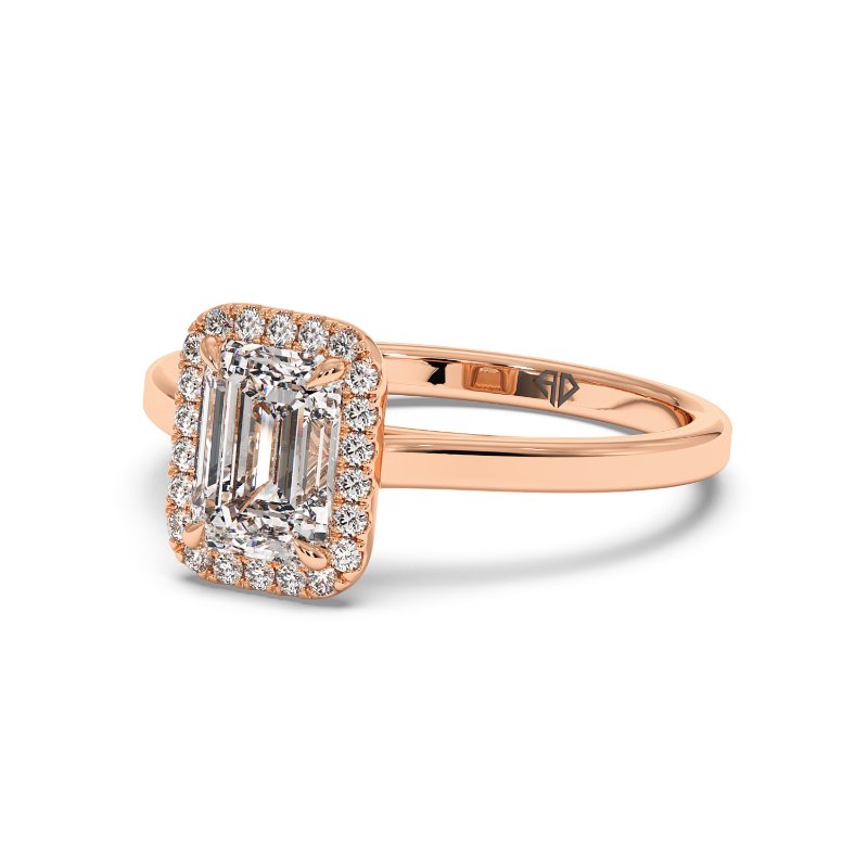 18K Rose Gold Layla Engagement Ring