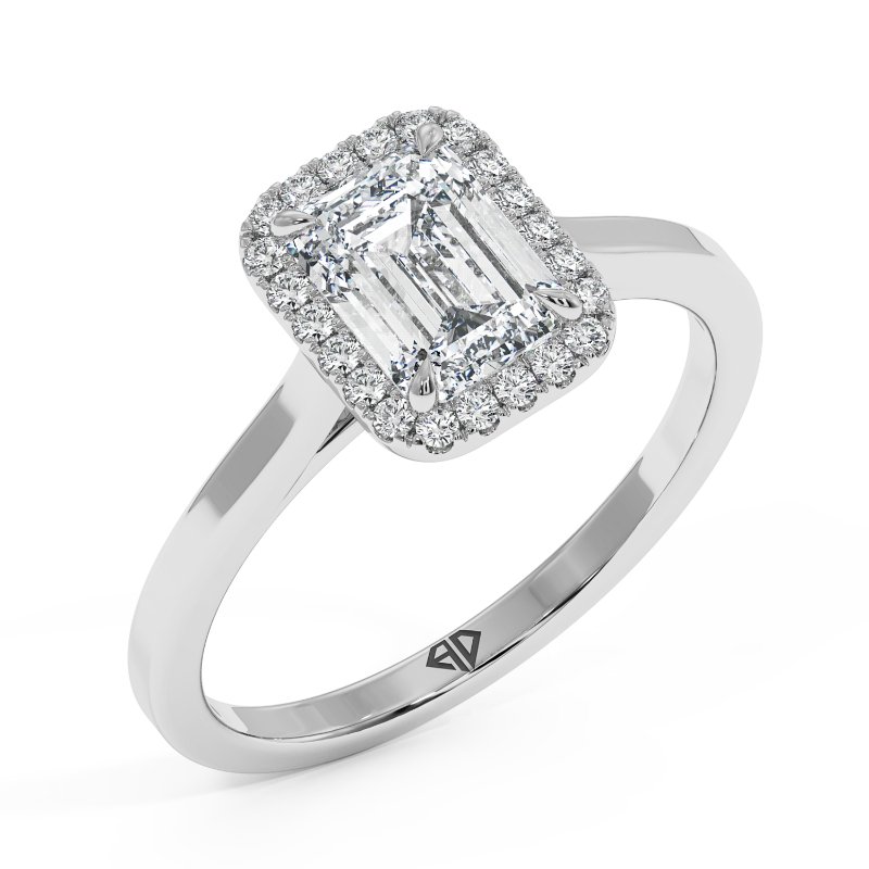 18K White Gold Layla Engagement Ring